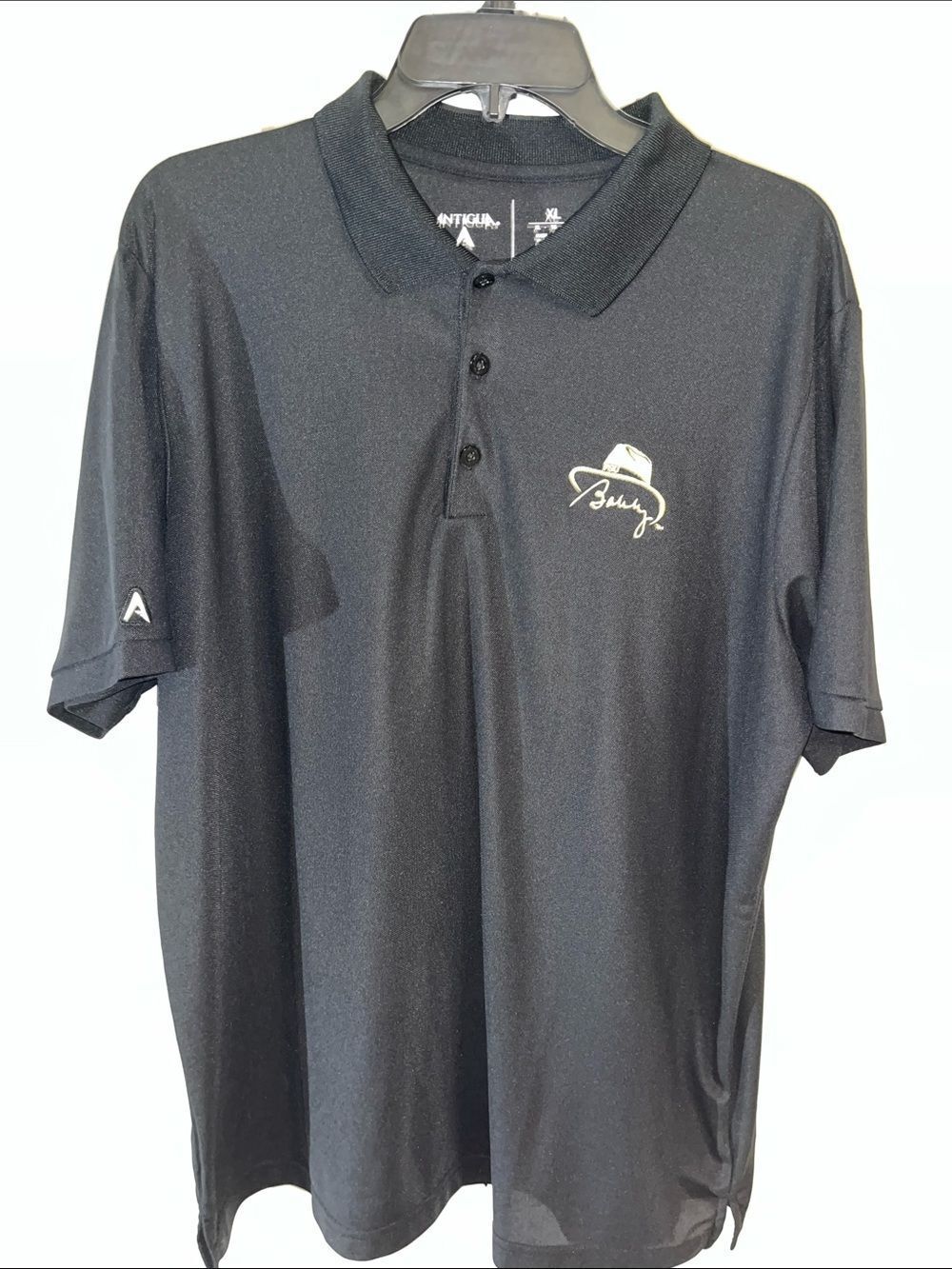 Vintage BLK Bobby Bowden FSU Florida State Seminoles Coaches Golf Polo Shirt XL